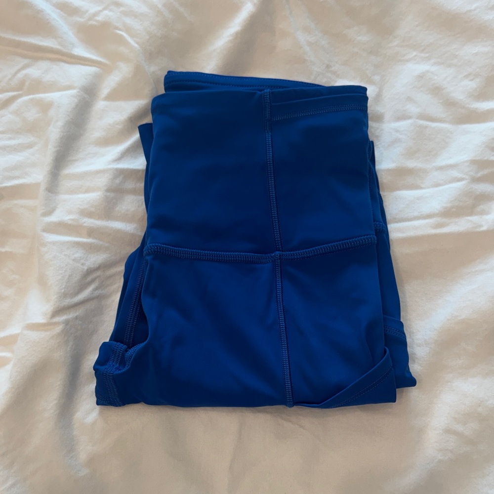 lululemon athletica Blue Leggings with Pockets